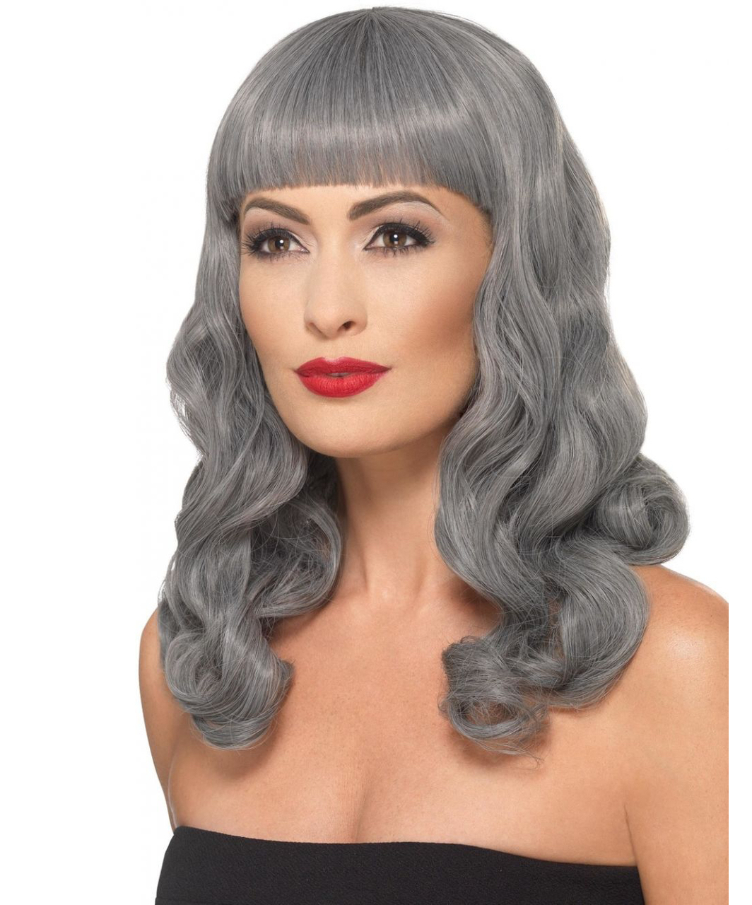 Fever Deluxe grey wig