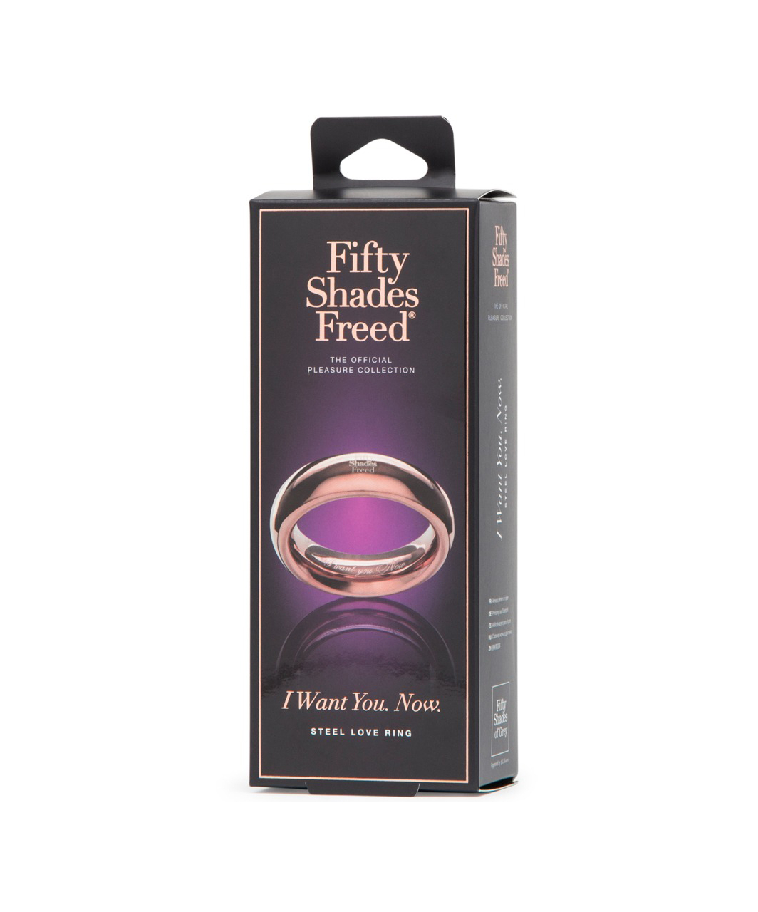 Fifty Shades of Grey Freed I Want You. Now Steel Love Ring