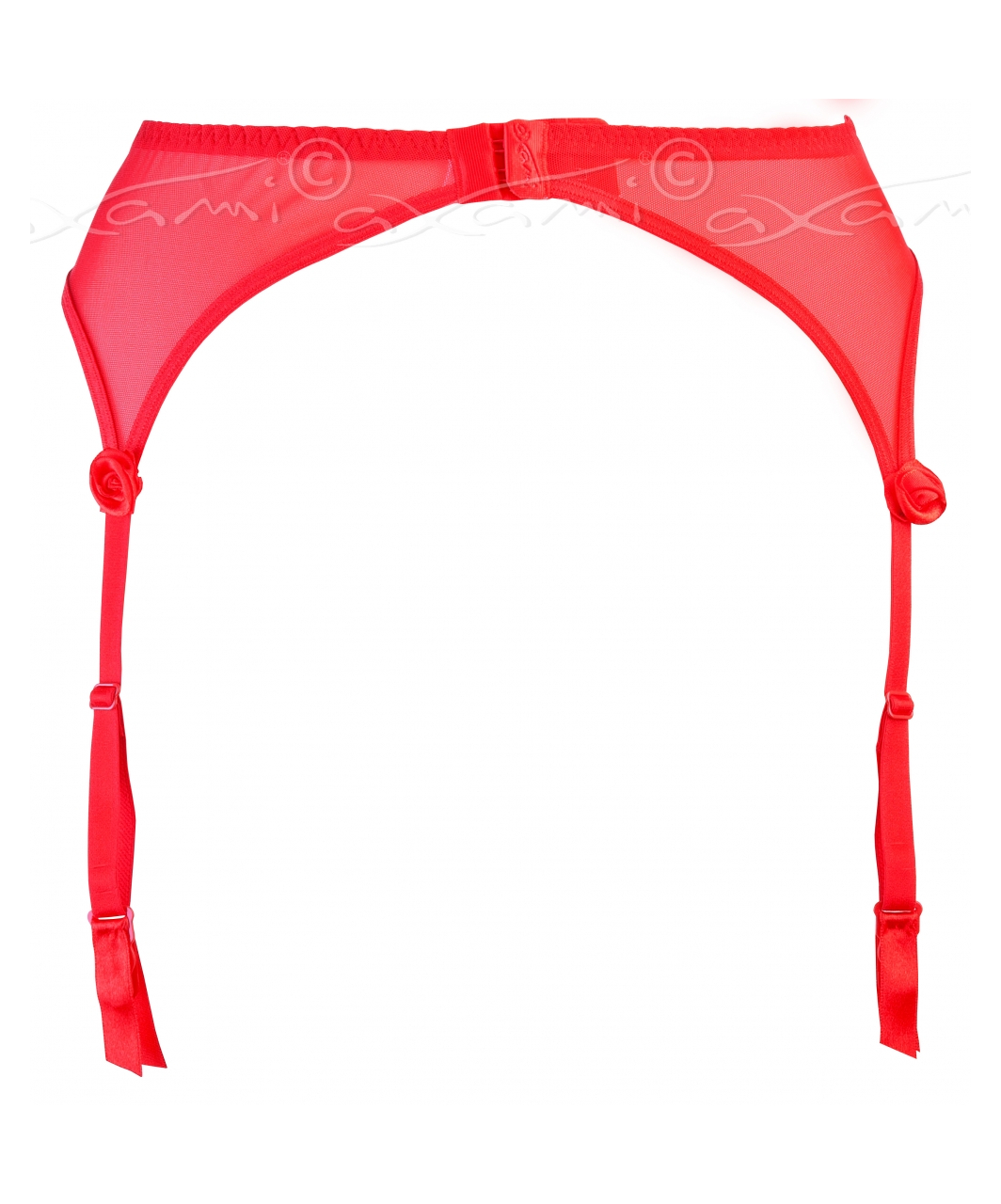 Axami Sexy Excite Me red garter belt