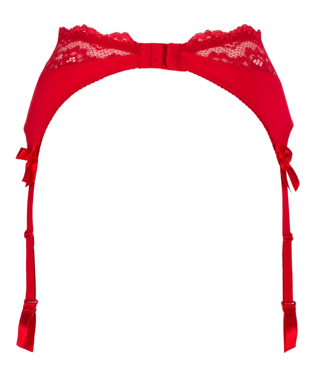 Axami Luxury Jasira red garter belt