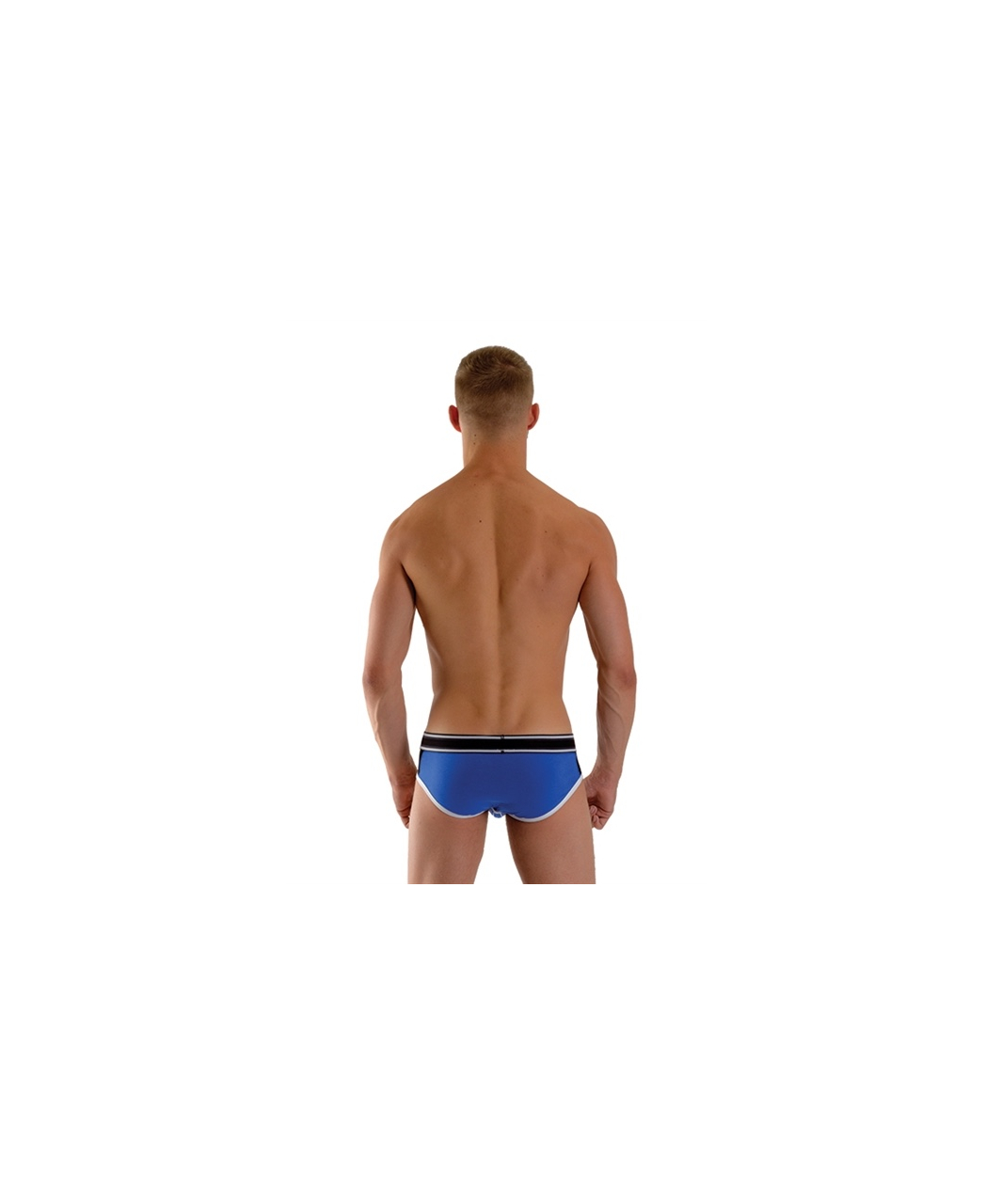 Mister B Bronx blue briefs