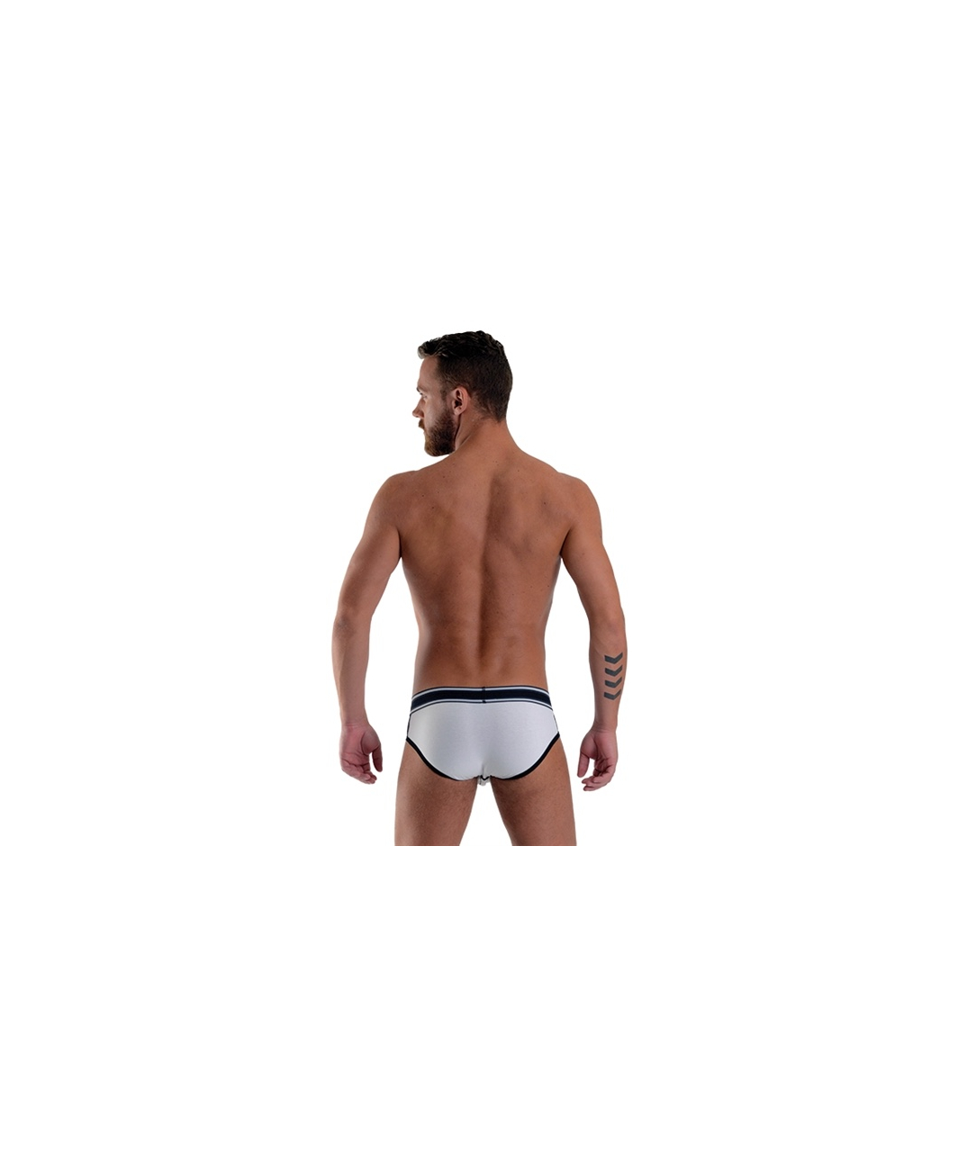 Mister B Bronx white briefs