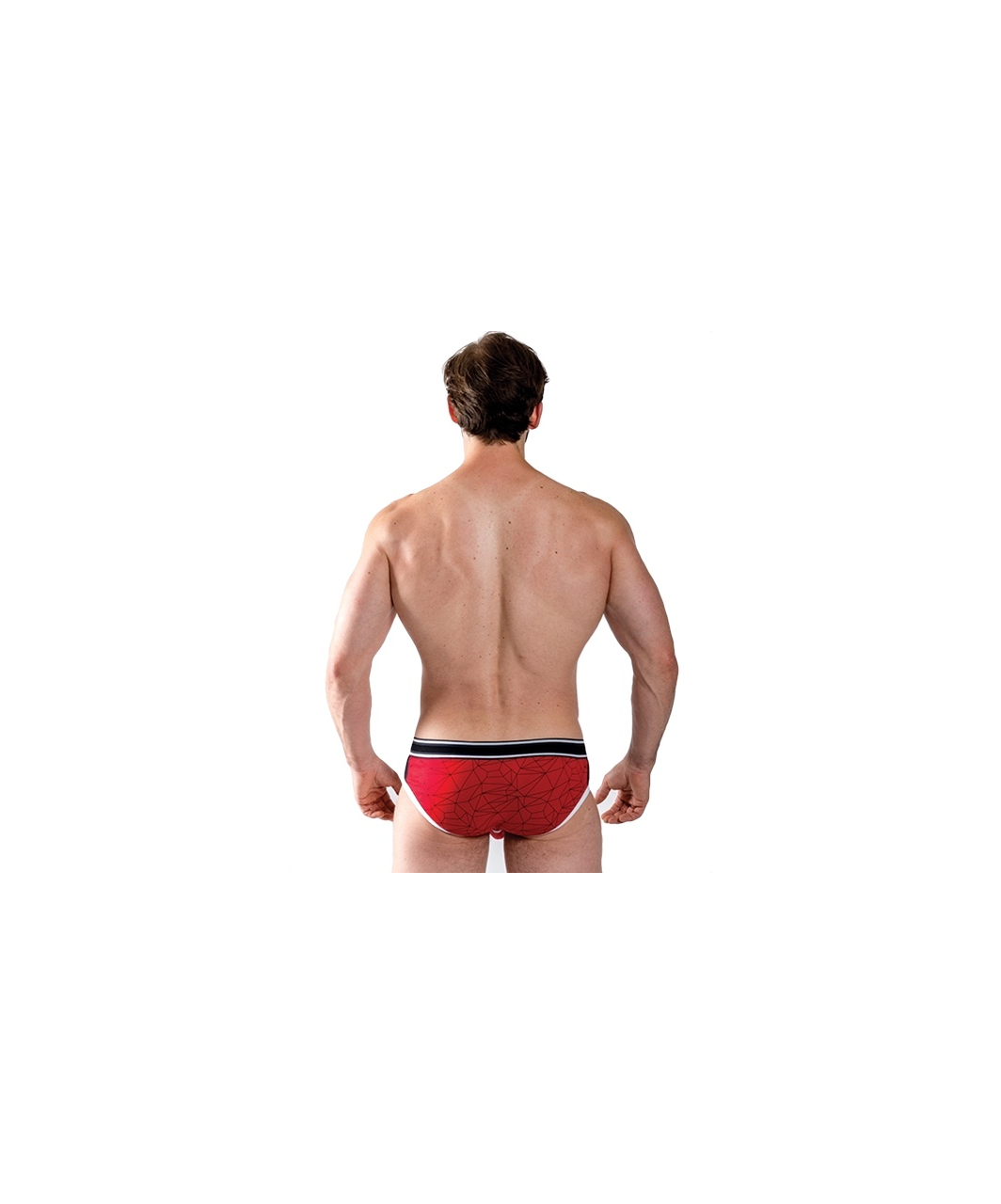 Mister B URBAN Castro Brief Red