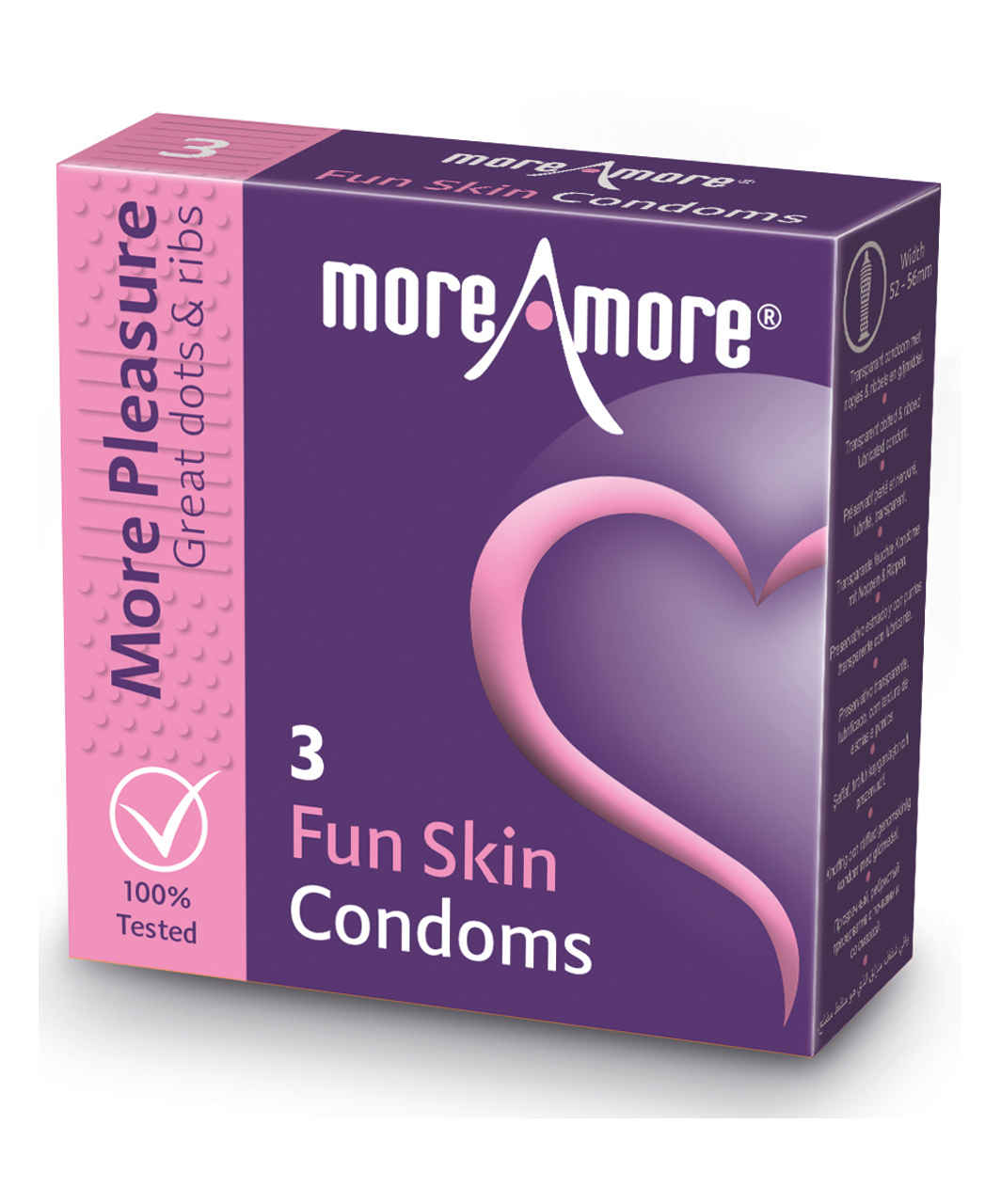 MoreAmore Fun Skin (3 / 12 gab.)