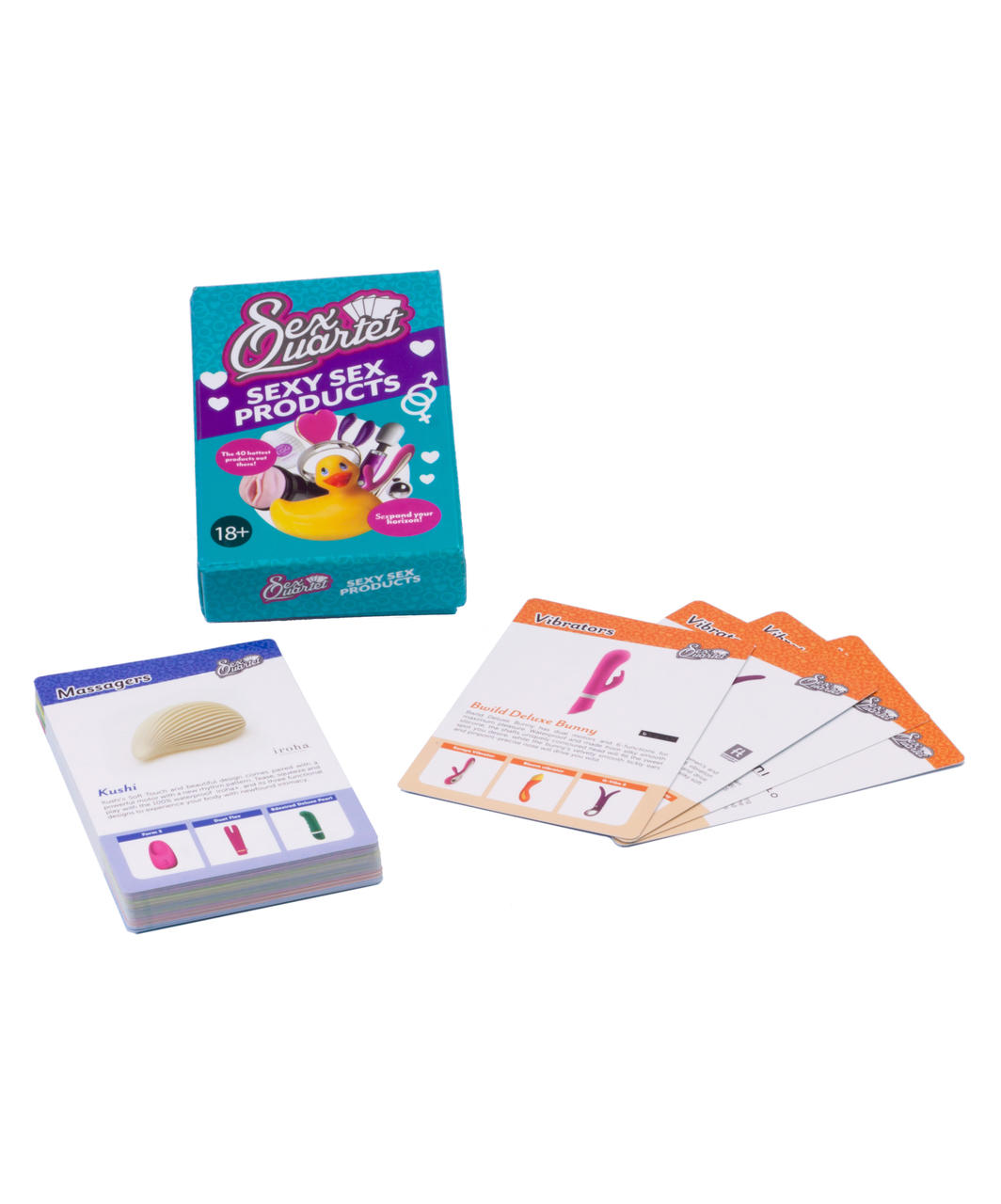 SexQuartet Sexy Sex Products Card Game