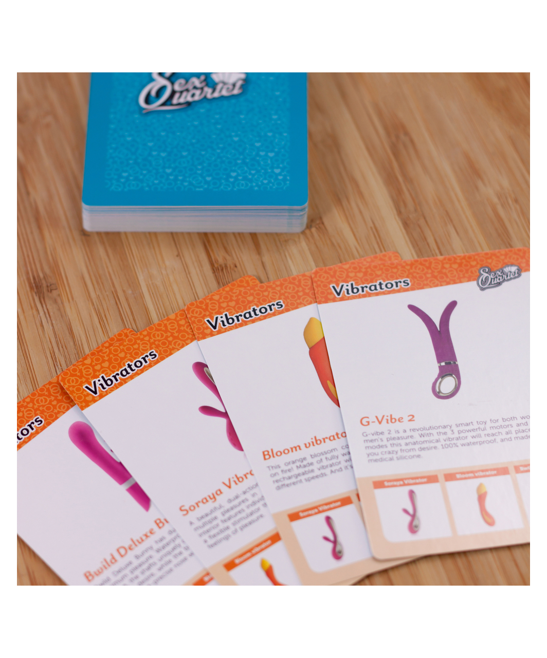 SexQuartet Sexy Sex Products Card Game