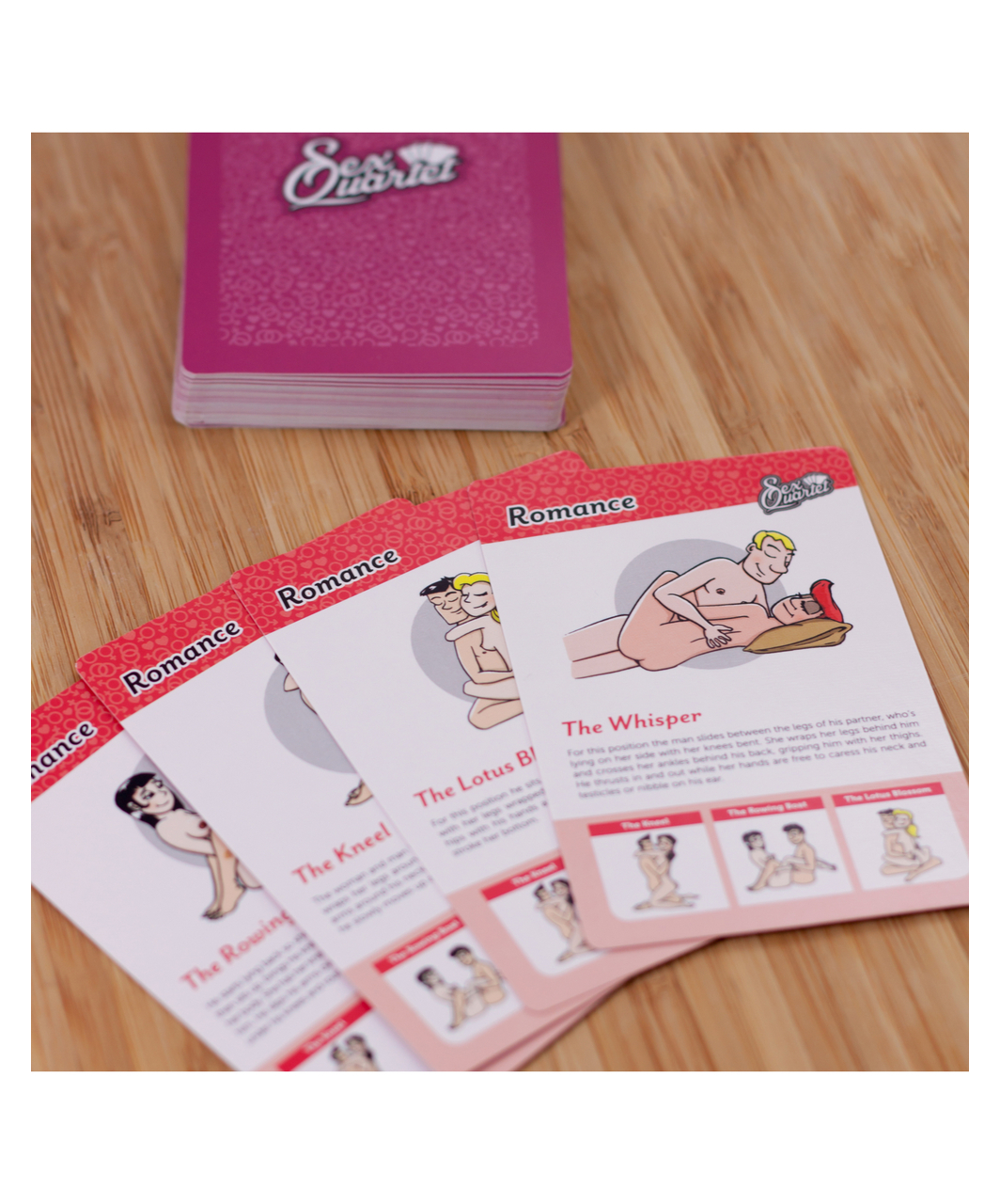 SexQuartet Kamasutra Positions Card Game