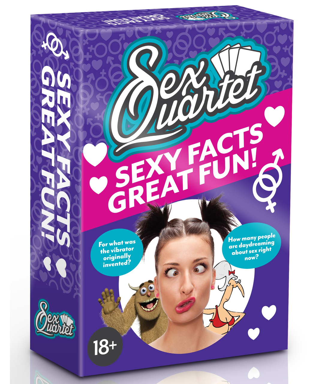 SexQuartet Sexy Facts kortų žaidimas