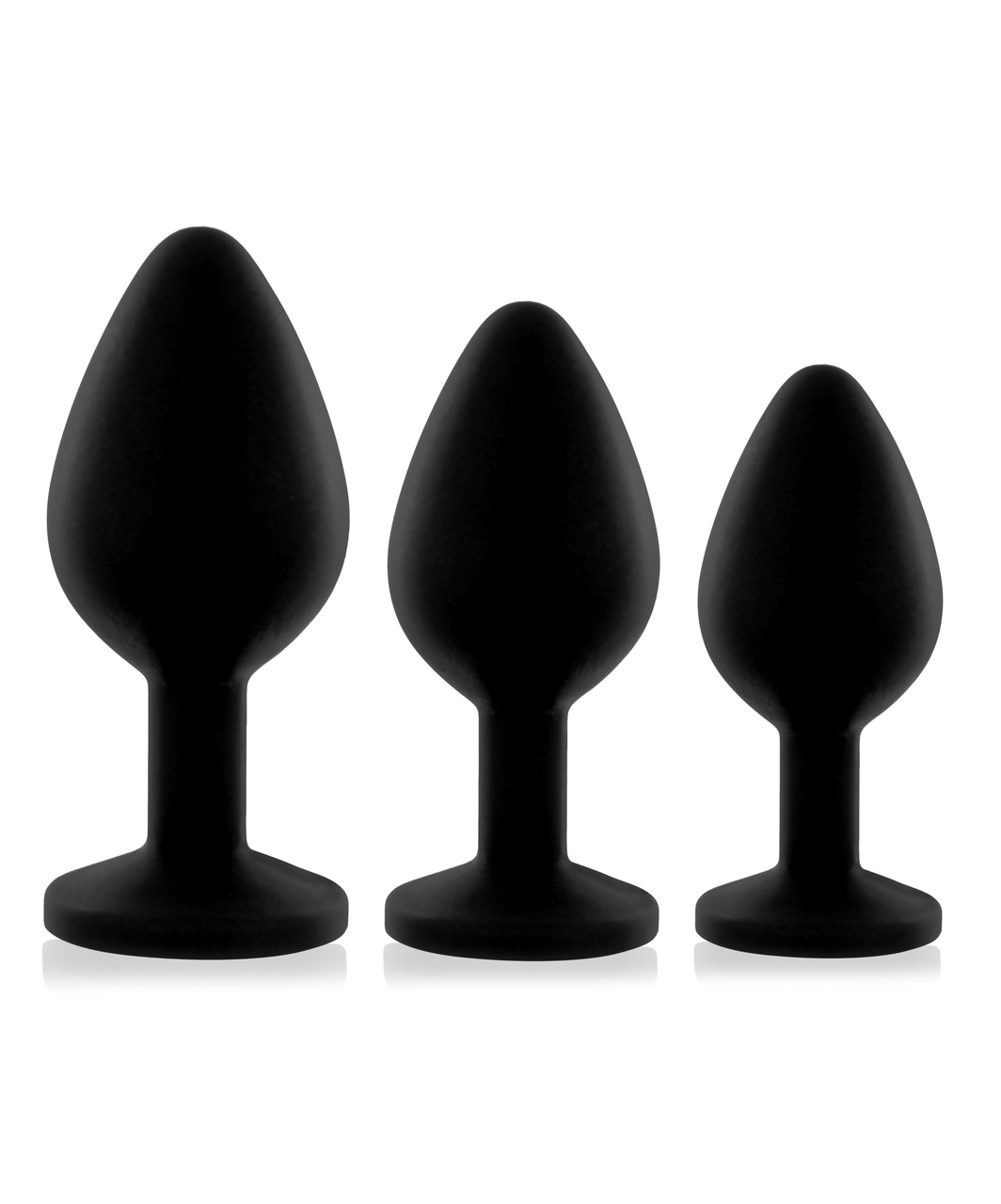 Rianne S Booty Plug Set Black