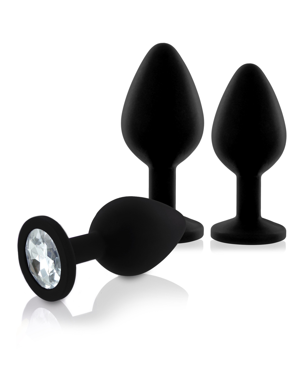 Rianne S Booty Plug Set Black