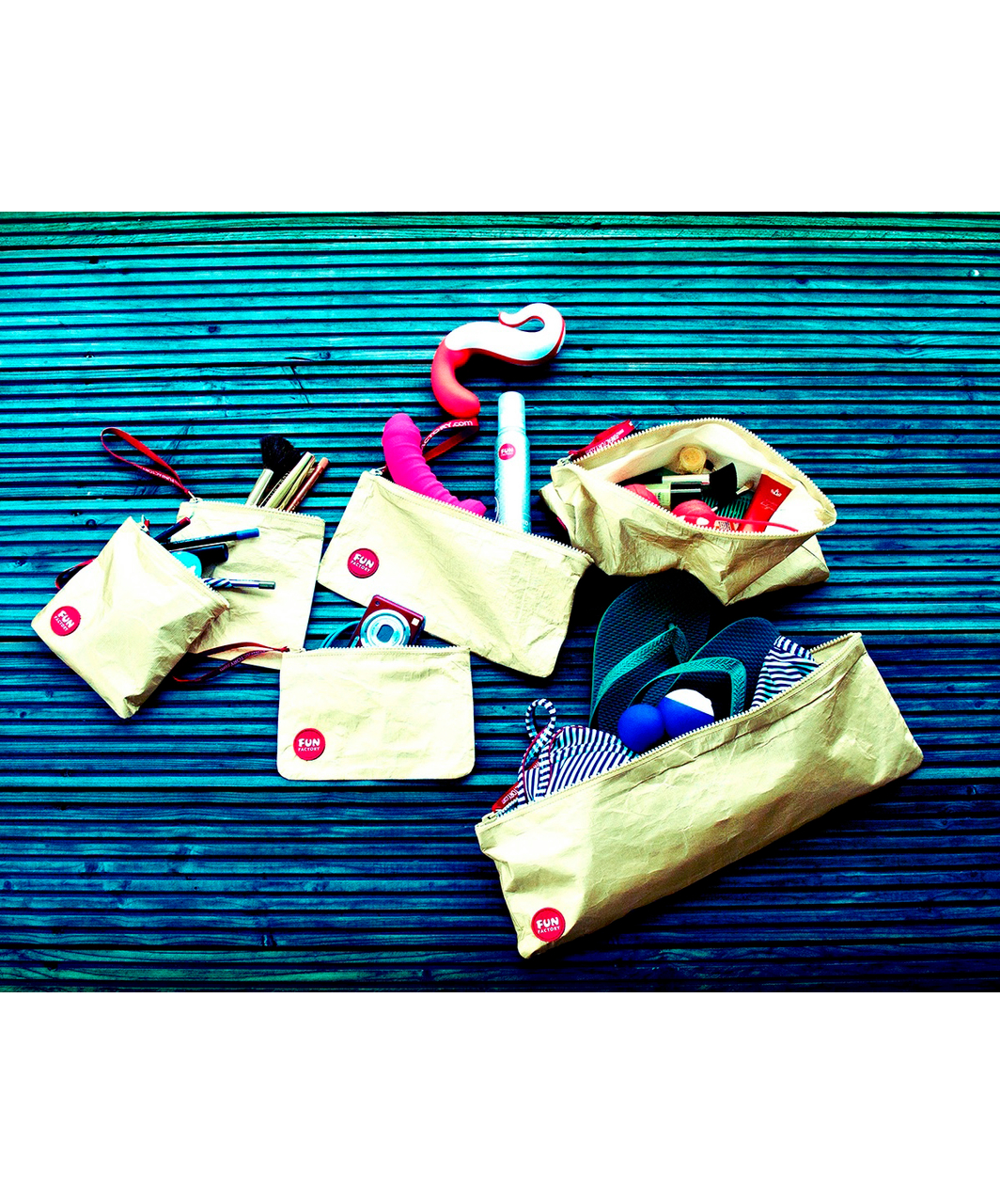 Fun Factory kott seksimänguasjade hoidmiseks