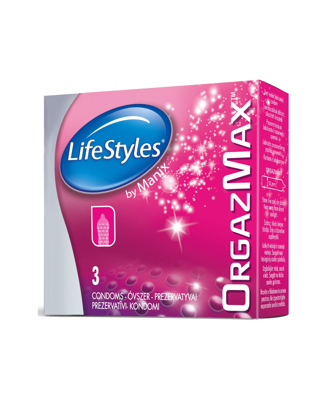 LifeStyles OrgazMax (3 vnt.)