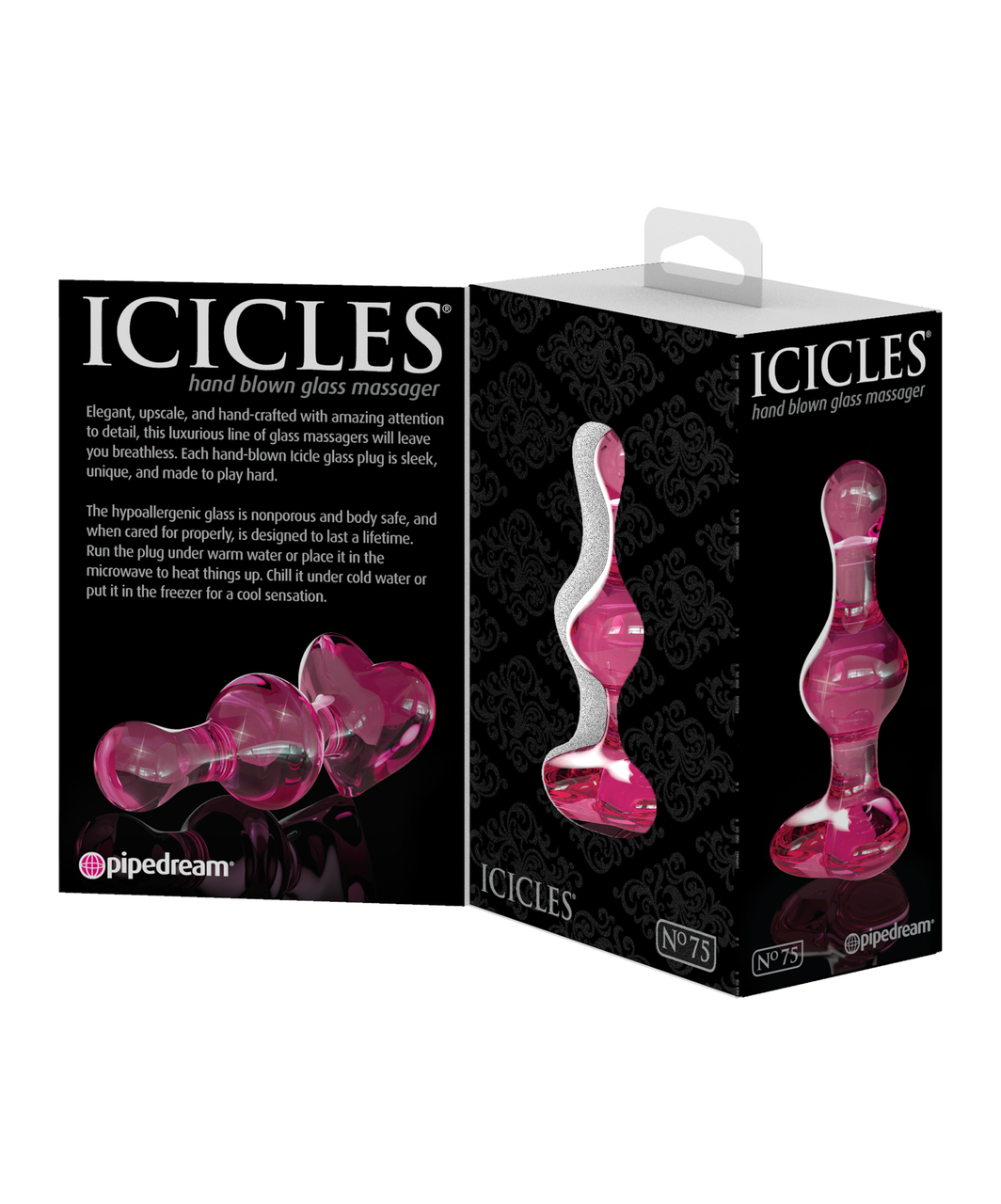 Icicles No. 75 klaasist anaaltapp