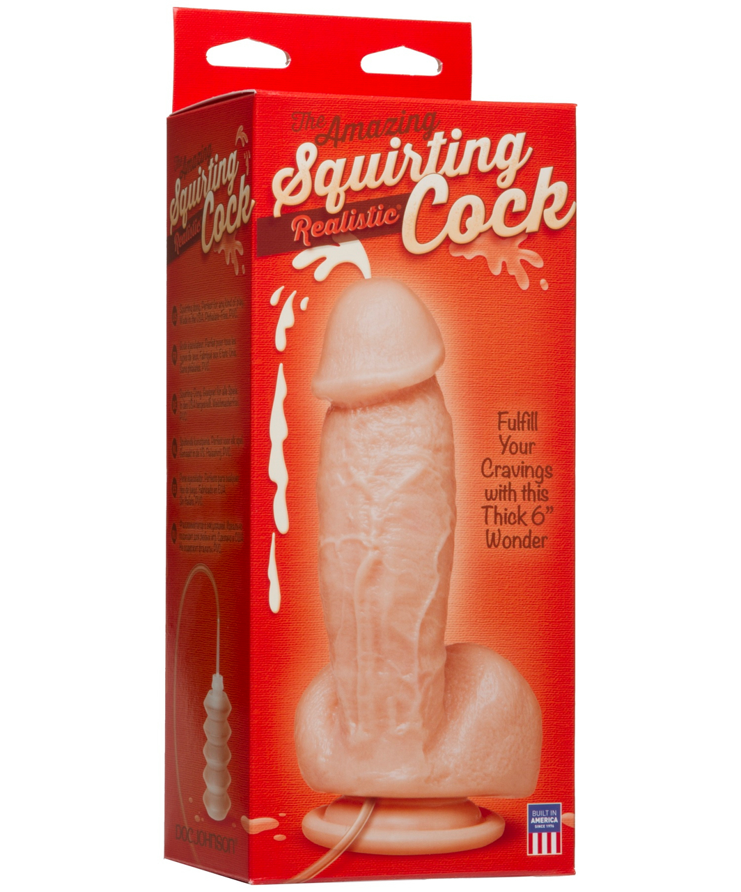 Doc Johnson Squirting Cock vinila dildo