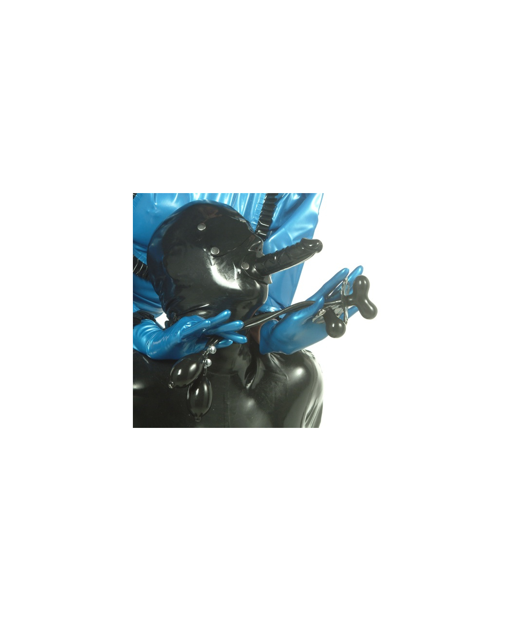 Latexa Inflatable Gag for System Mask