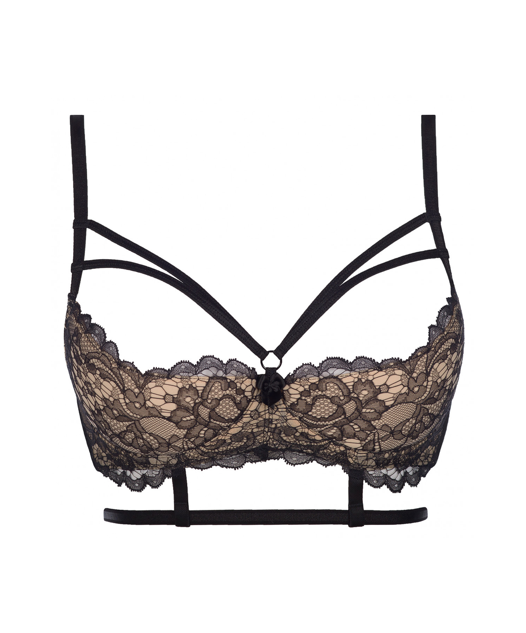 Axami Sexy Marshmallow black lace bra