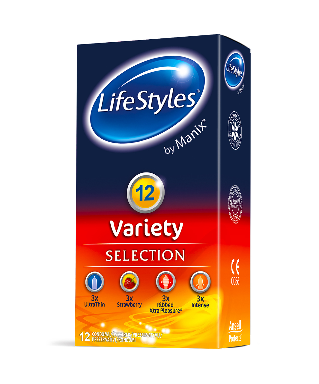 LifeStyles Variety (12 vnt.)