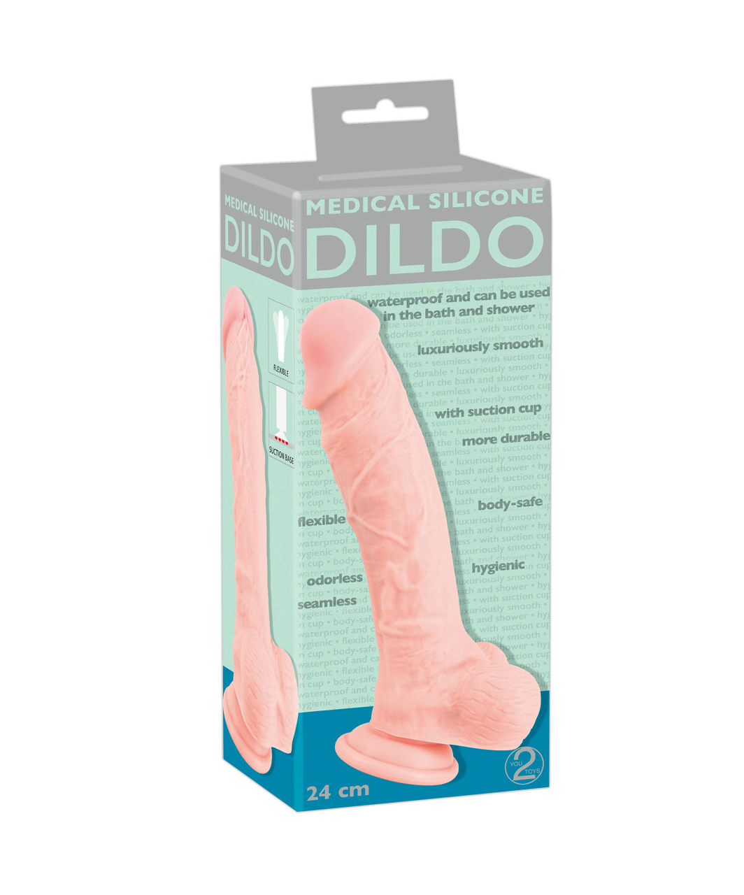 You2Toys Medical Silicone silikoninis dildo