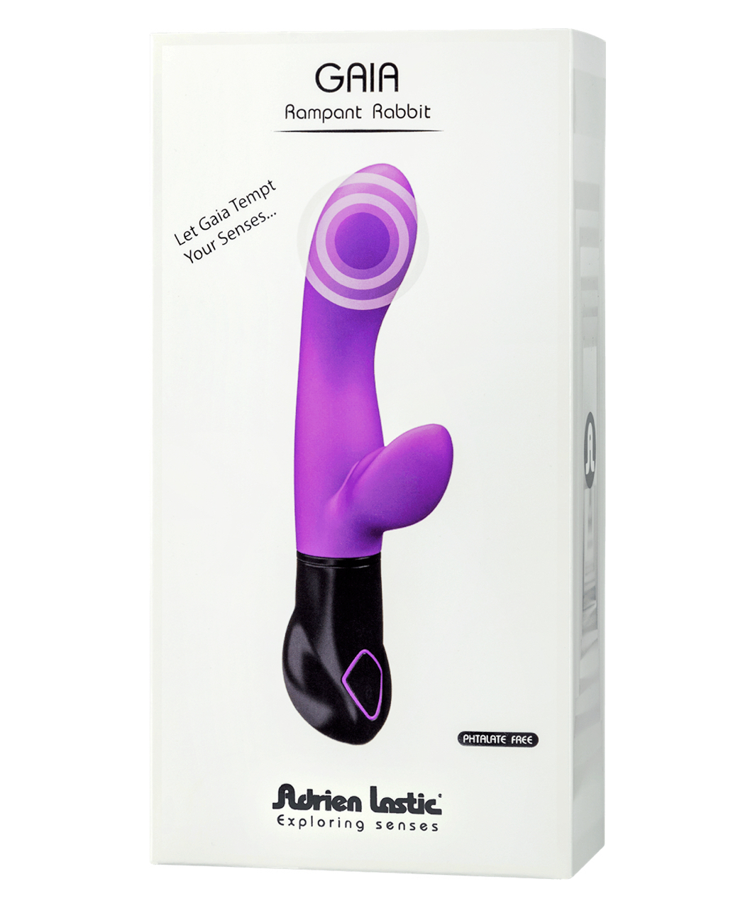 Adrien Lastic Gaia vibraator kliitoristimulaatoriga