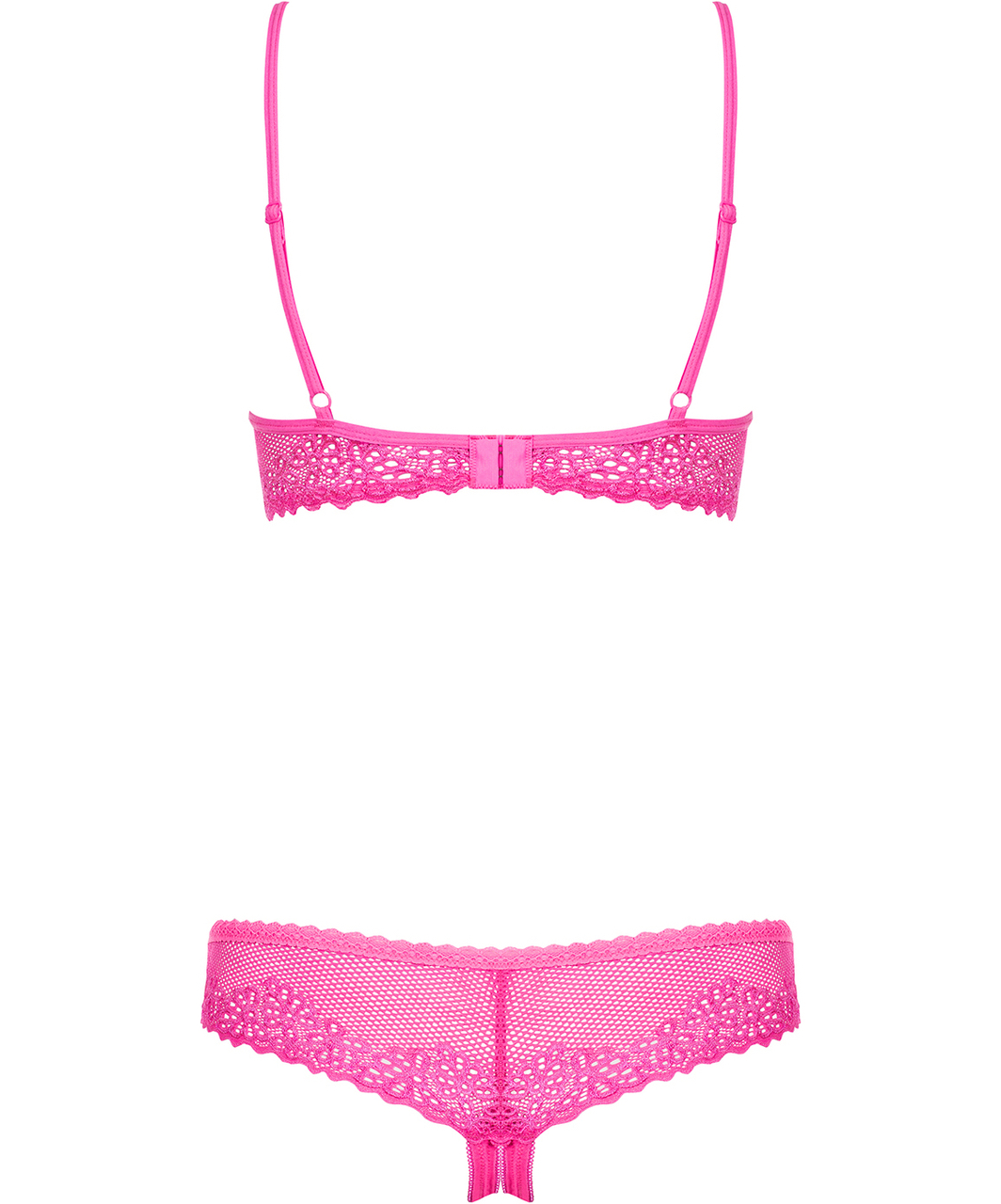 Obsessive Alabastra pink lingerie set