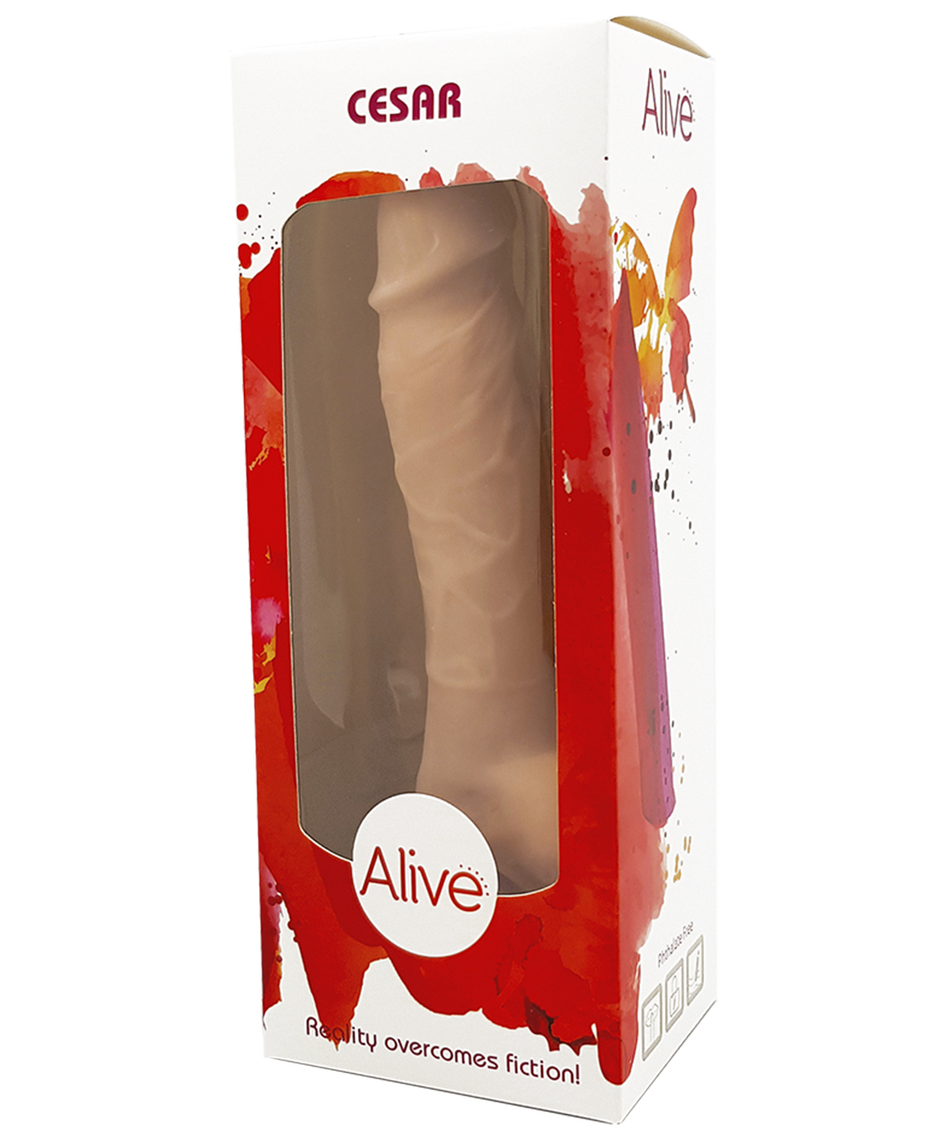 Alive Cesar mīksta TPE dildo