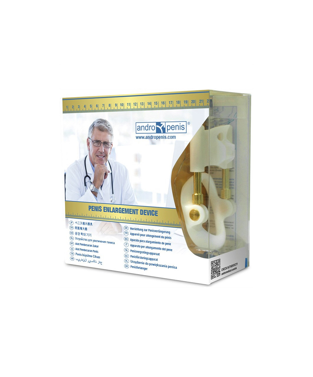 Andromedical Andropenis Gold Peniksen laajentumislaite