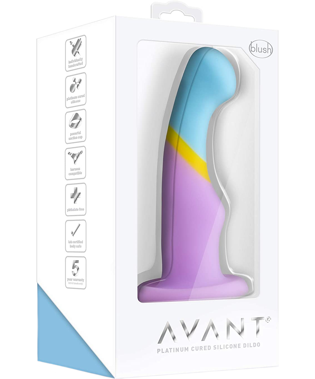 Avant Heart of Gold silicone dildo