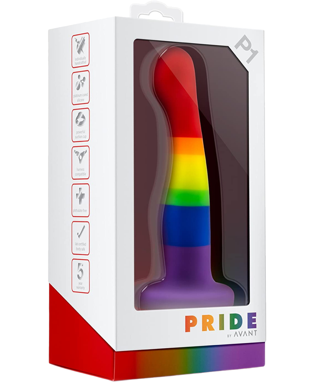 Avant Pride silikona dildo