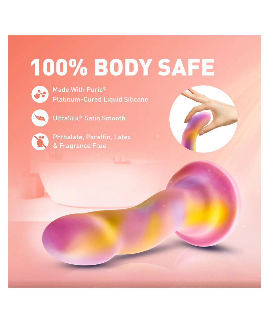 Avant Sun's Out Purio silicone dildo