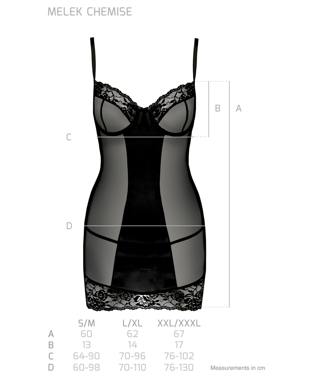 Avanua Melek black chemise