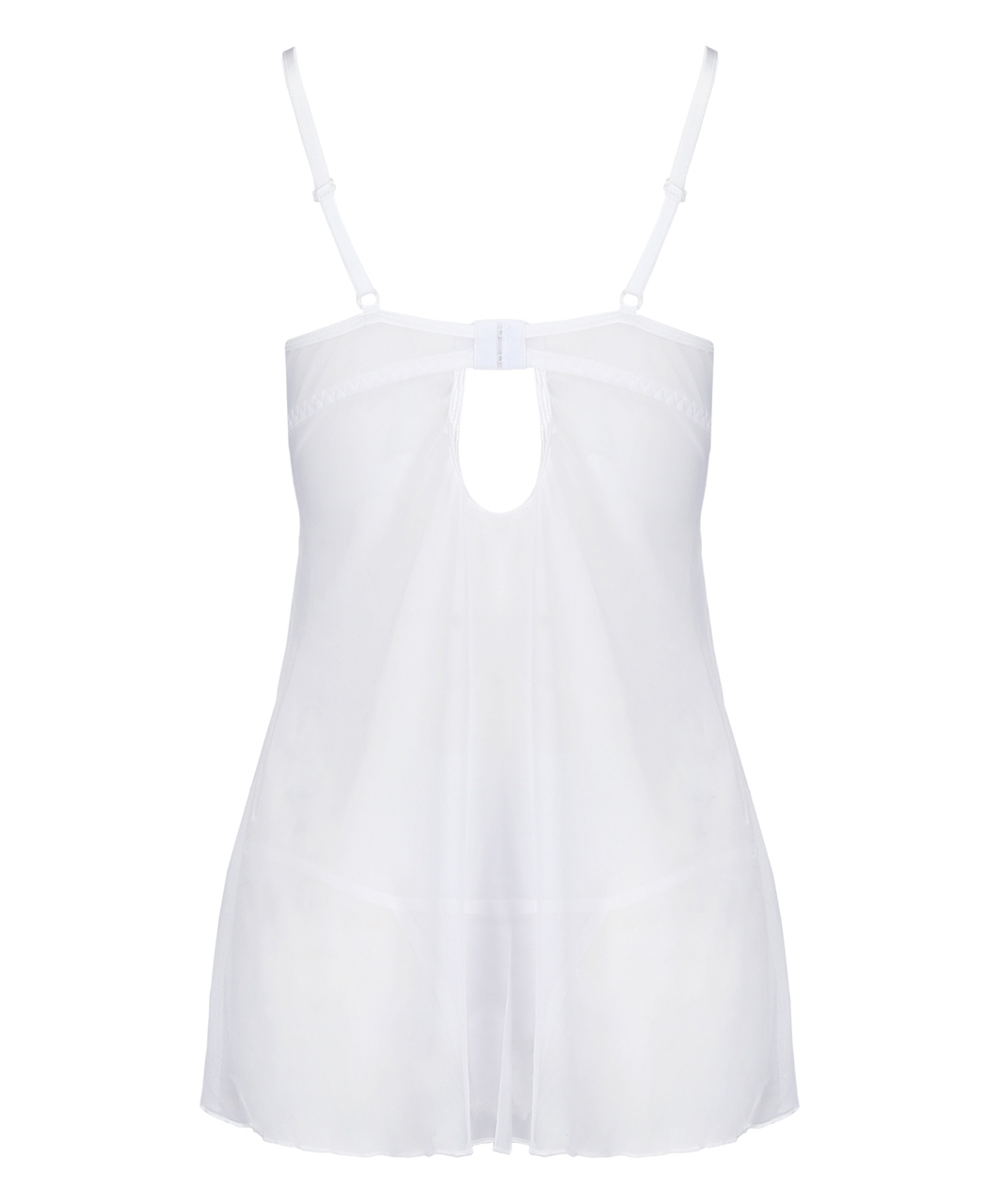 Avanua Silentia белая прозрачная сорочка