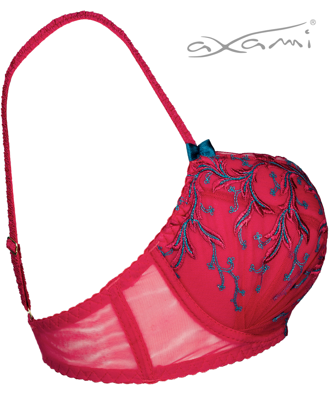 Axami Luxury red bra