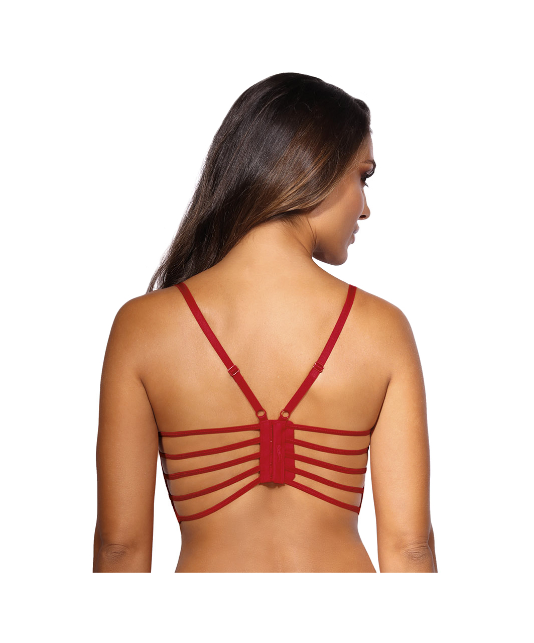 Axami Sexy Golden Dream red bralette