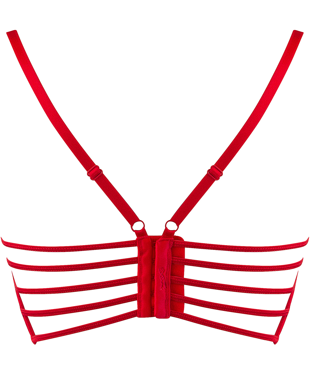 Axami Sexy Golden Dream red bralette