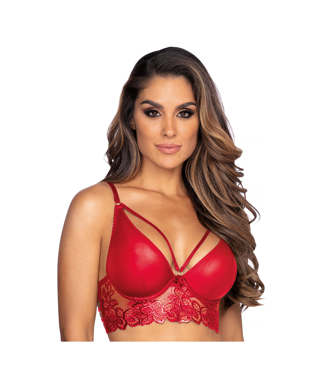 Axami Sexy Sensual Paradise red bralette