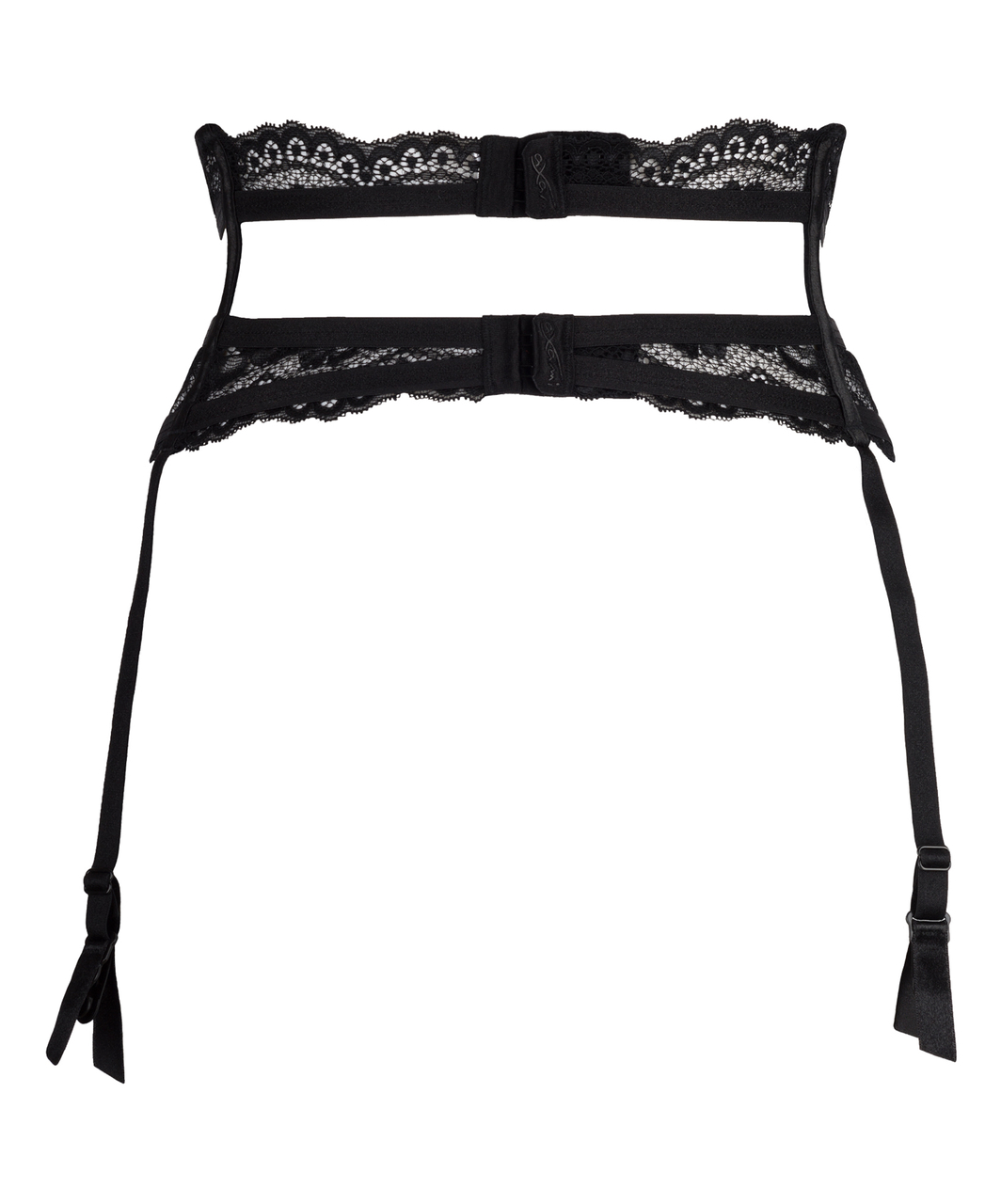 Axami Sexy Poison black garter belt