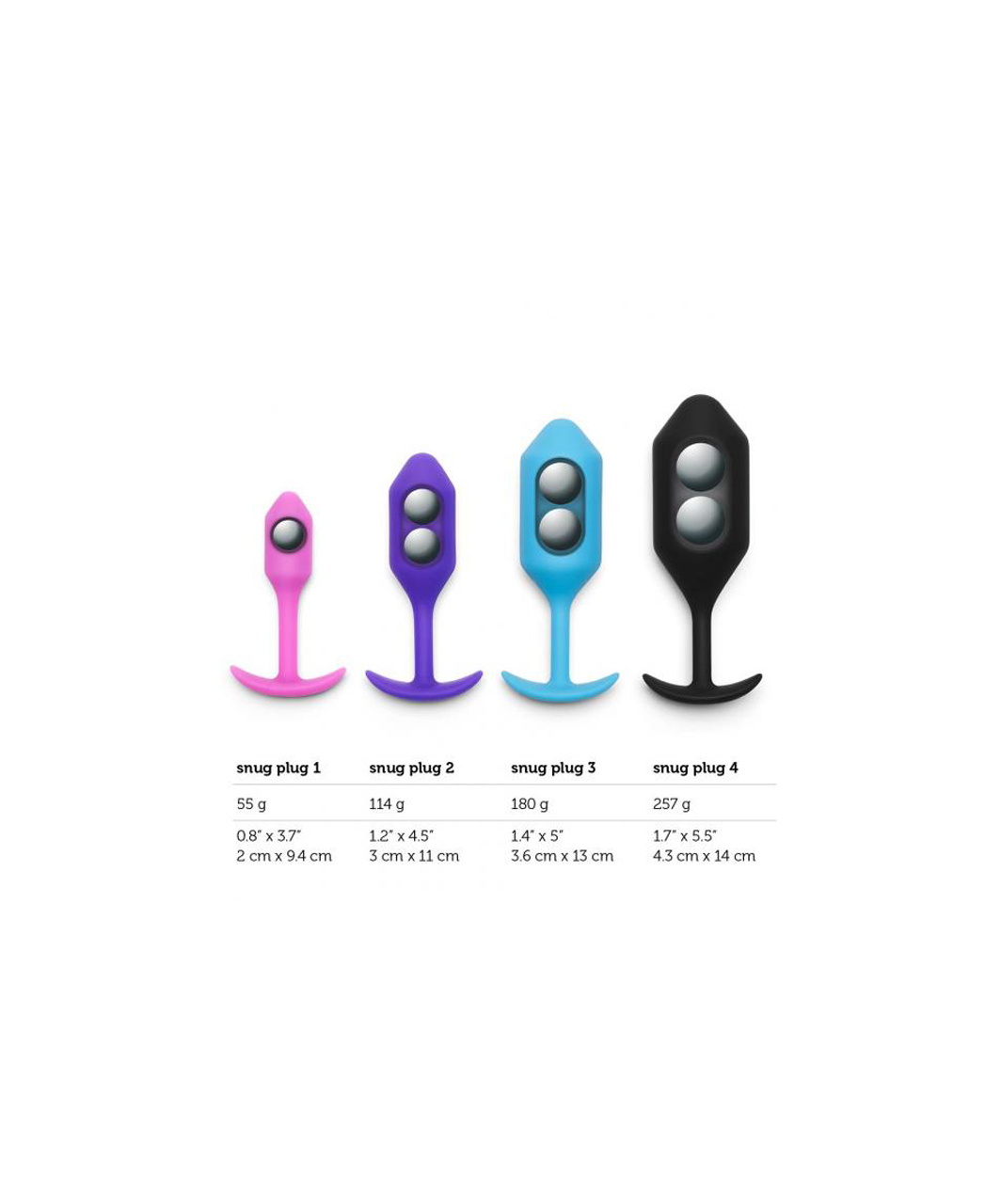 b-Vibe Snug Plug 3 & 4