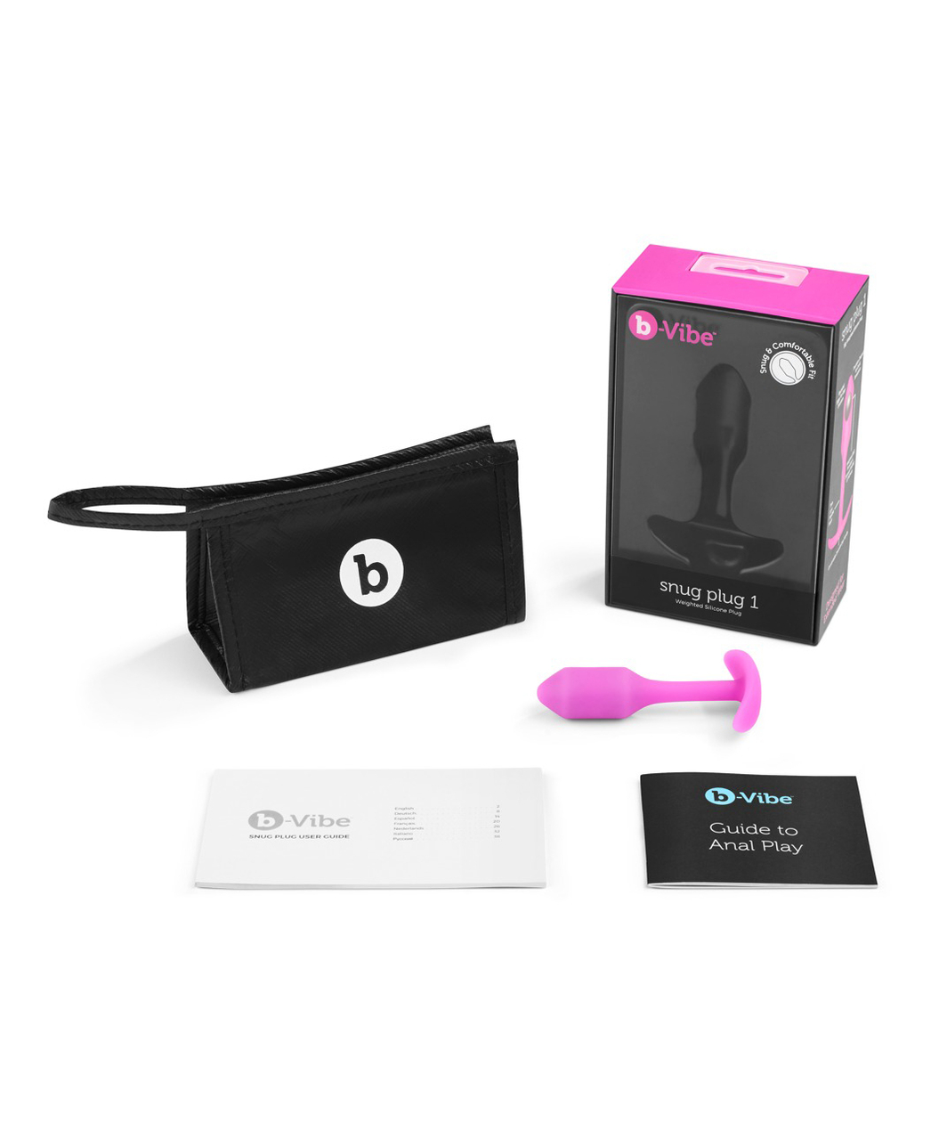 b-Vibe Snug Plug 1 & 2