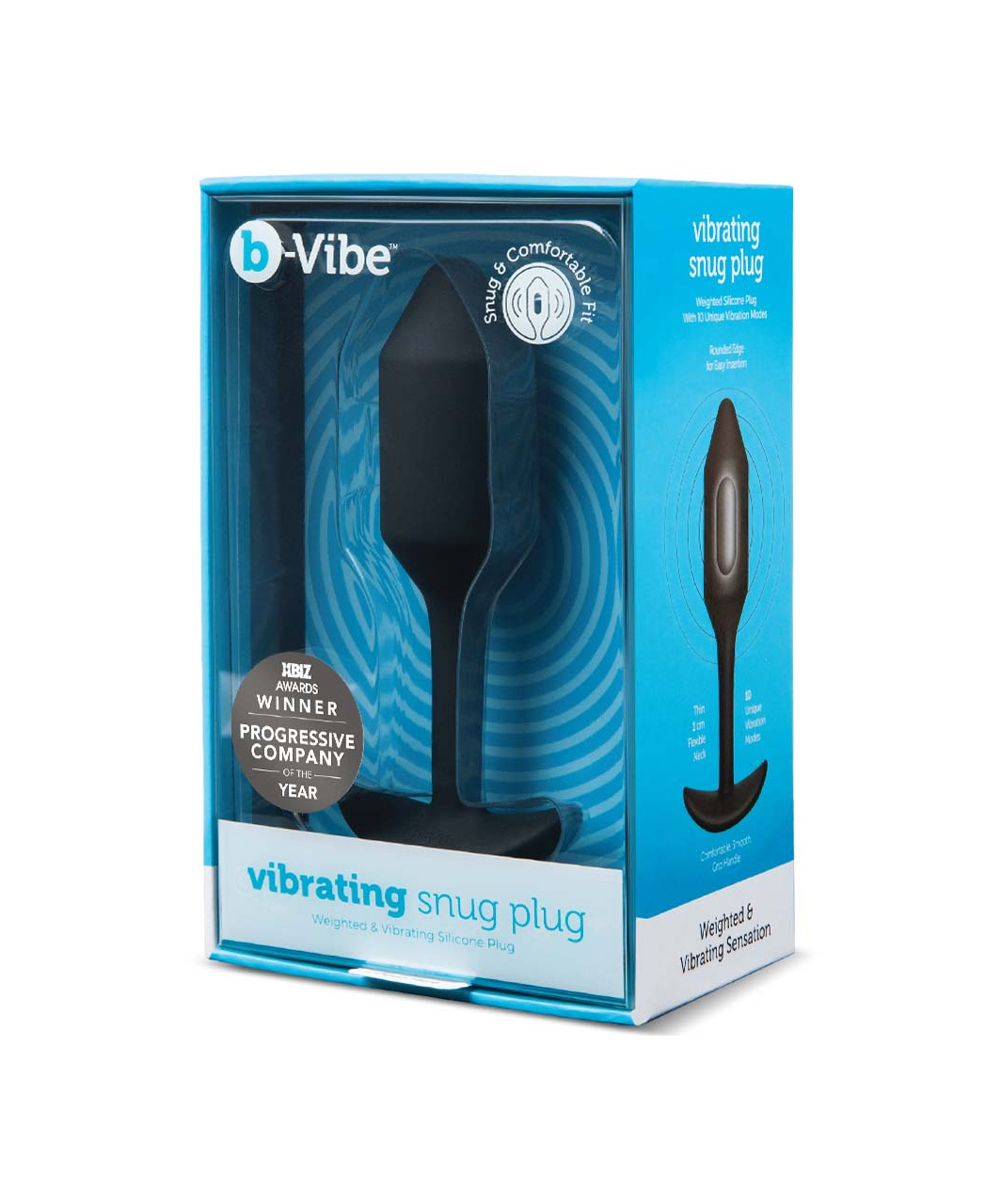 b-Vibe Vibrating Snug Plug анальный вибратор