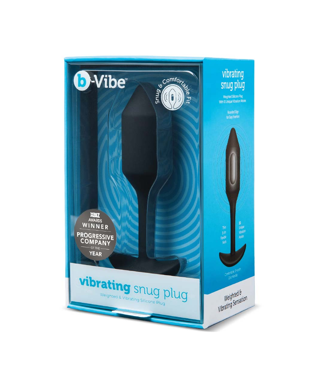 b-Vibe Vibrating Snug Plug anālais vibrators