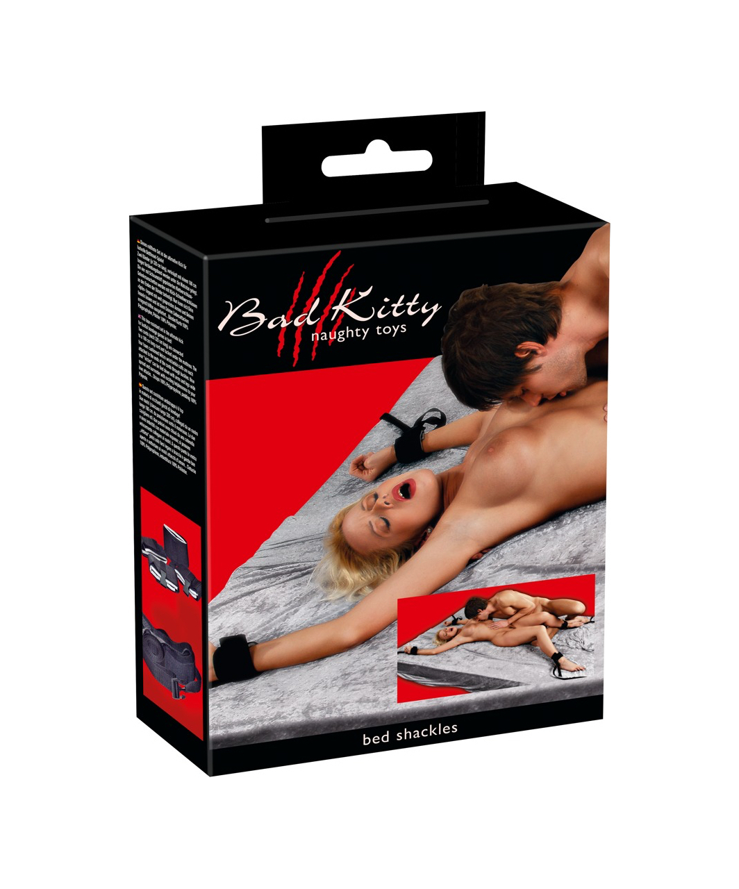 Bad Kitty black bed restraints