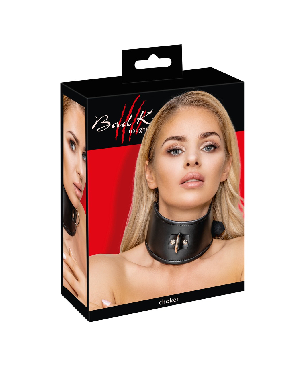 Bad Kitty padded leatherette collar