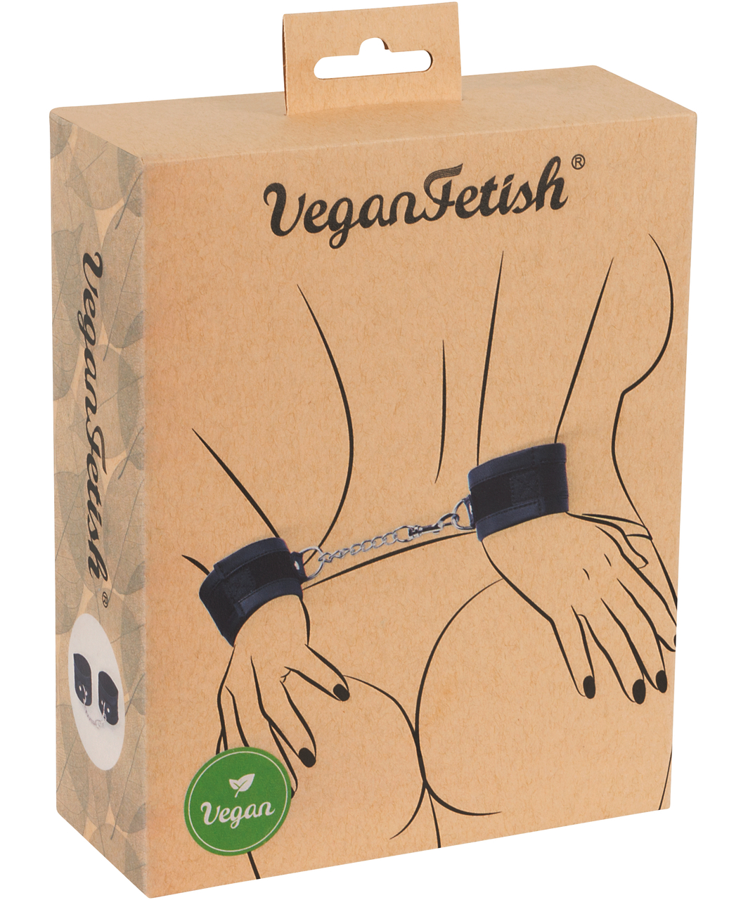 Bad Kitty Vegan Fetish wrist cuffs