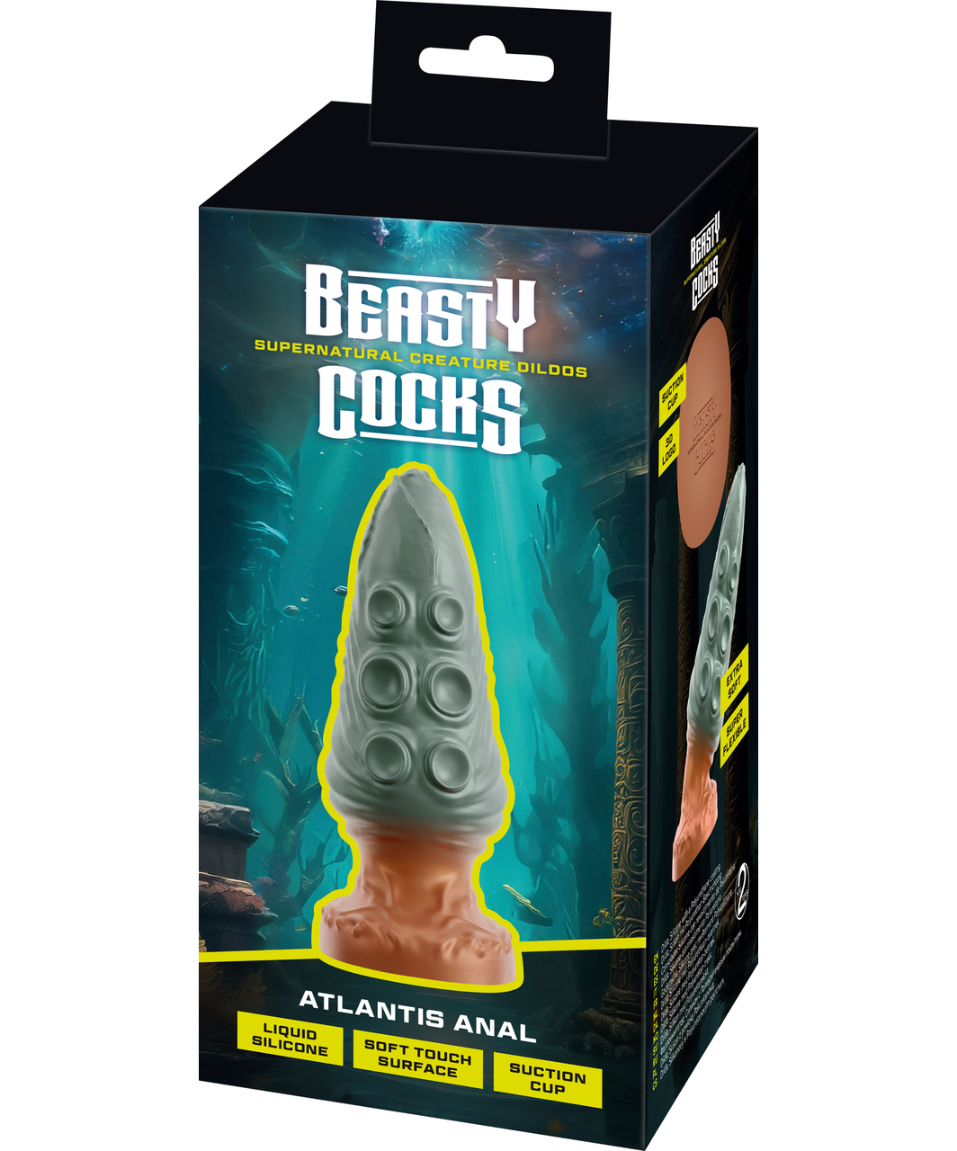 Beasty Cocks Atlantis korek analny silikonowy