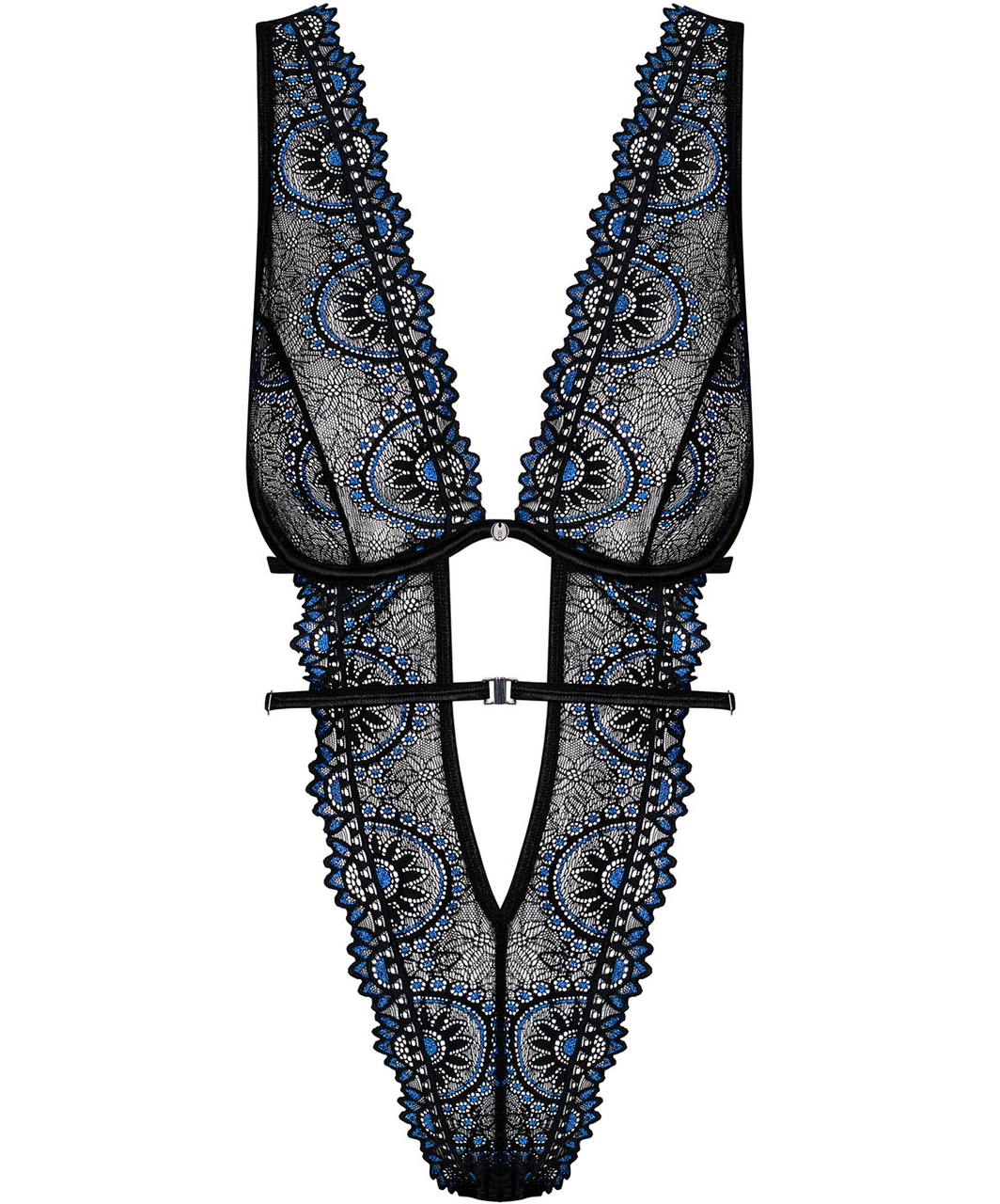 Obsessive Belisis black lace bodysuit