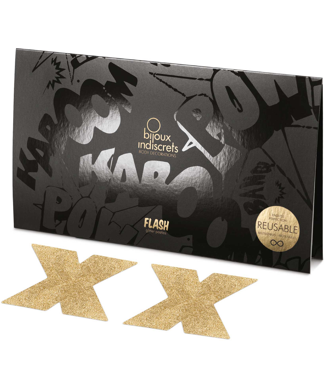 Bijoux Indiscrets Flash Cross uzlīmes krūšgaliem