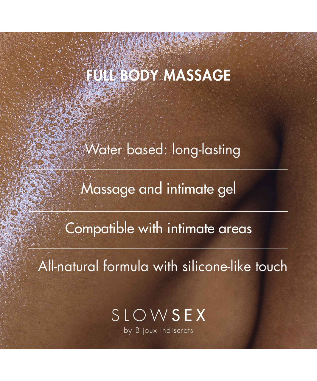 Bijoux Indiscrets Slow Sex mitrinošs masāžas gels (50 ml)