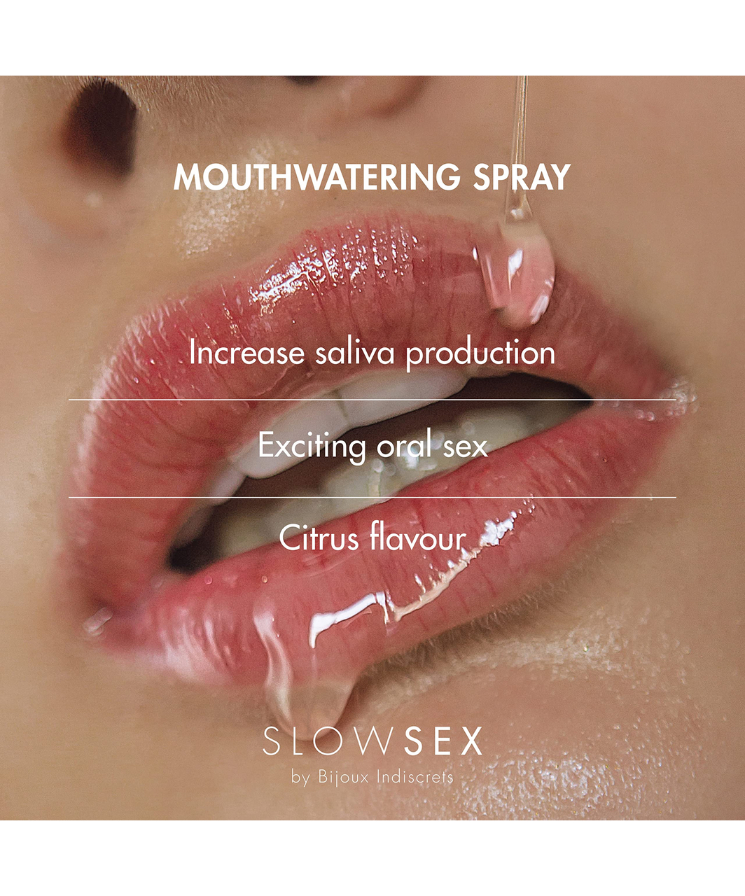 Bijoux Indiscrets Slow Sex drėkinamasis purškalas oraliniam seksui (13 ml)