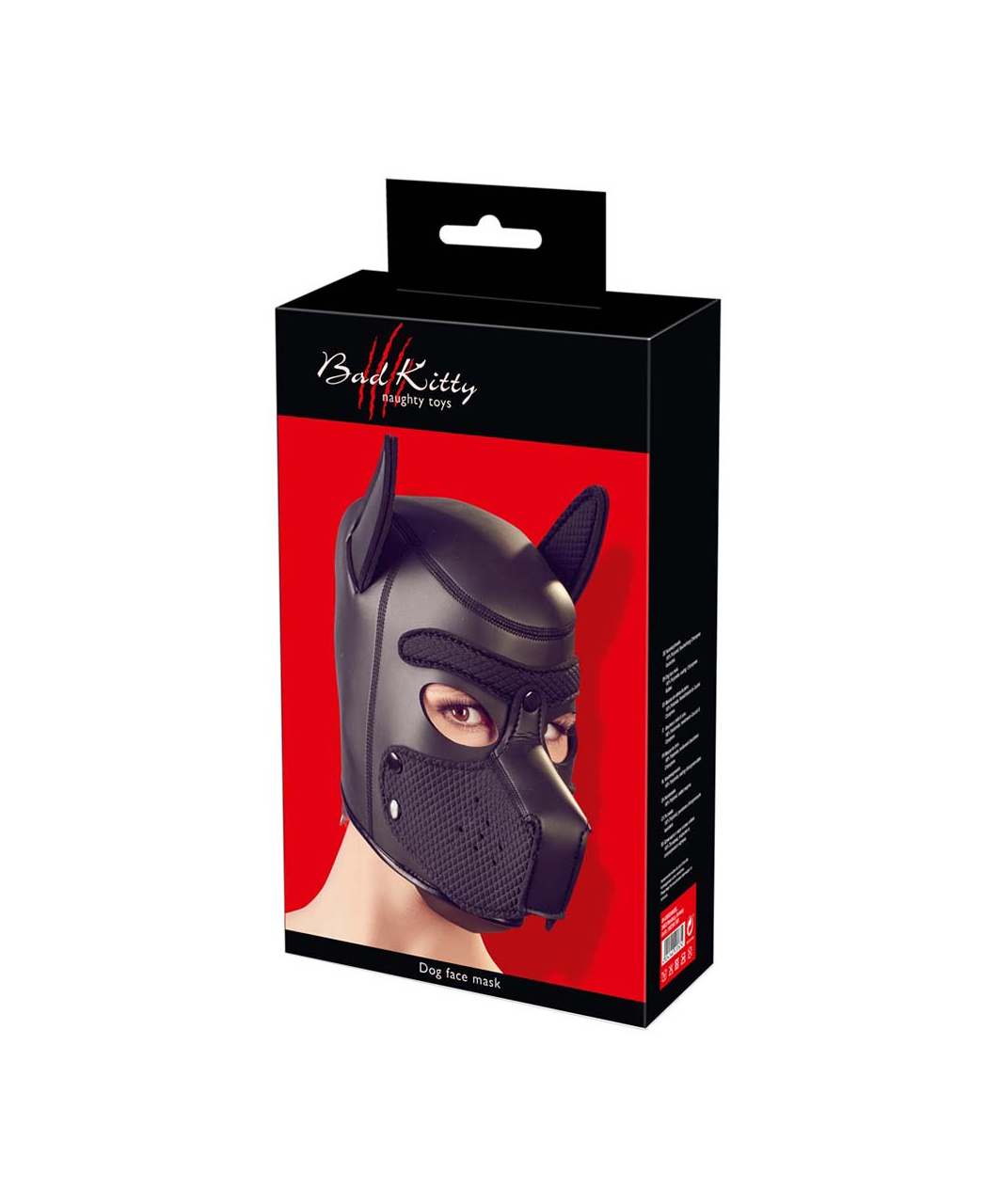 Bad Kitty black dog mask