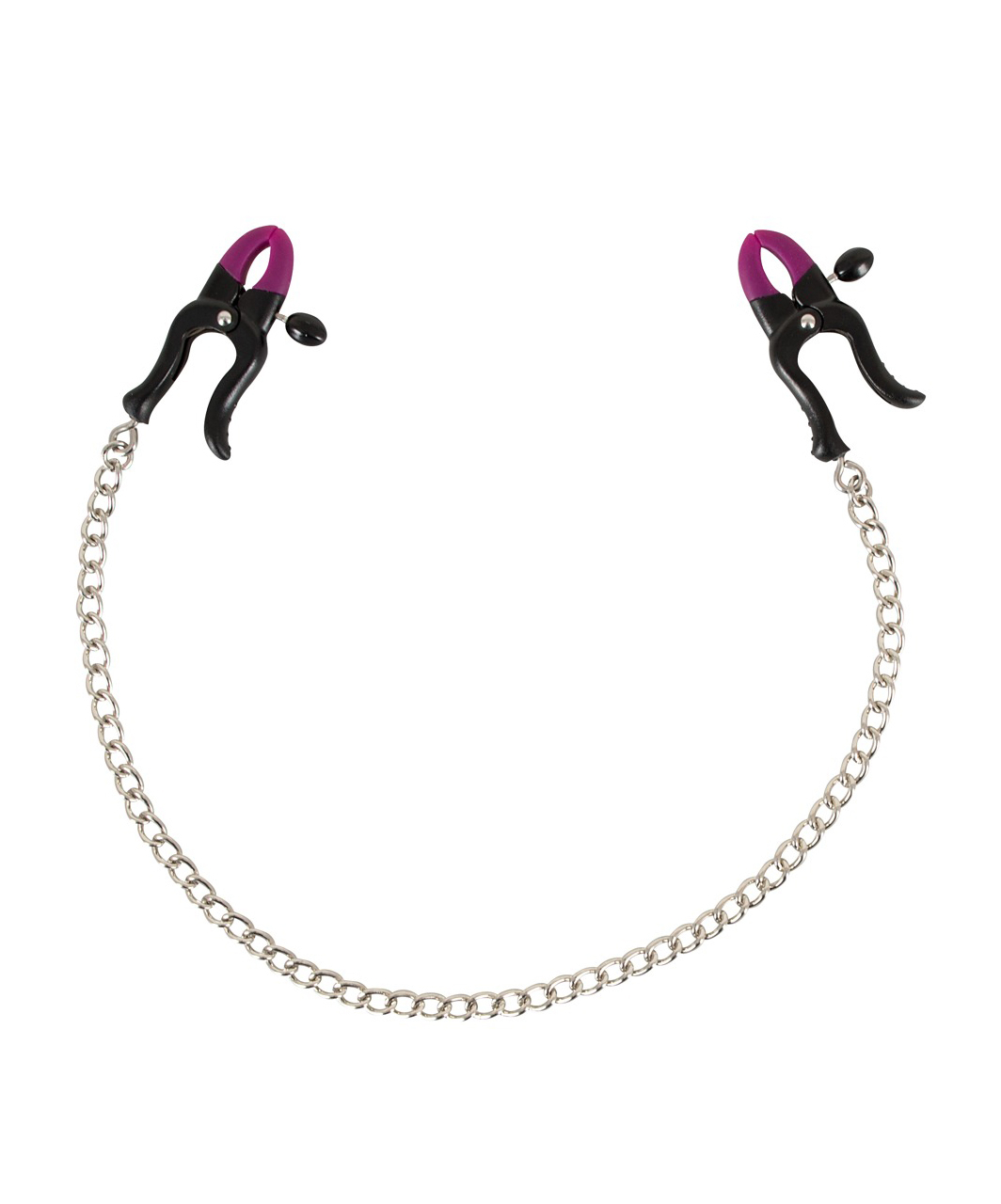 Bad Kitty nipple clamps with chain